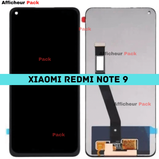 AFFICHEUR XIAOMI REDMI NOTE 9