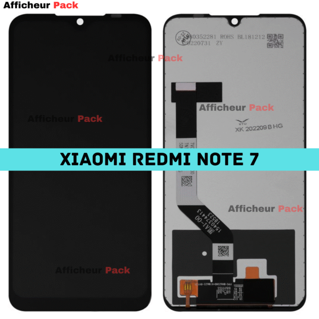 AFFICHEUR XIAOMI REDMI NOTE 7