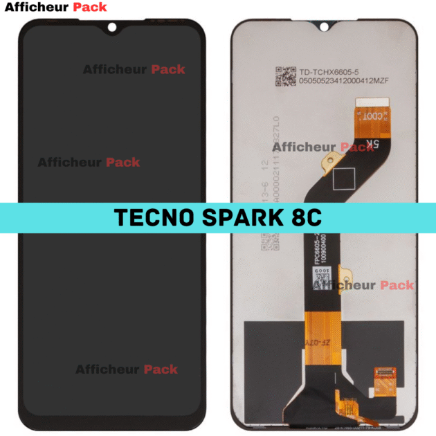 AFFICHEUR TECNO SPARK 8C