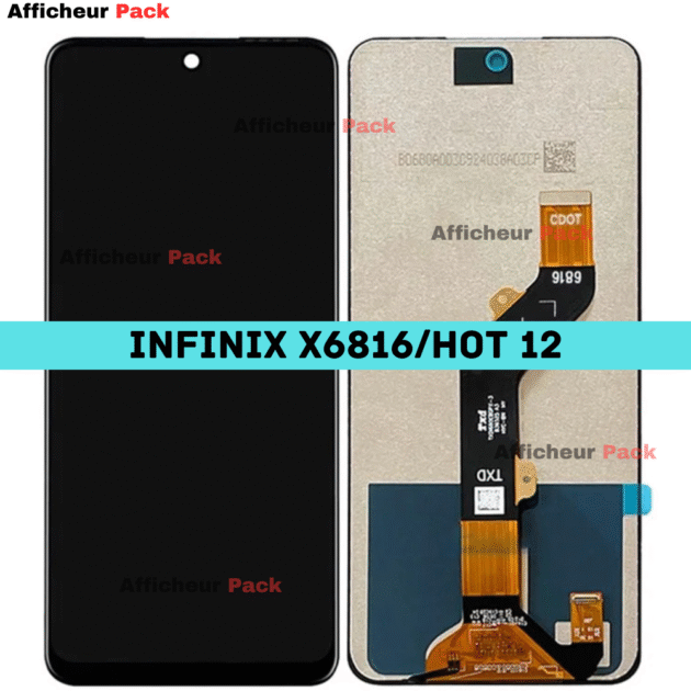 AFFICHEUR INFINIX X6816/hot 12