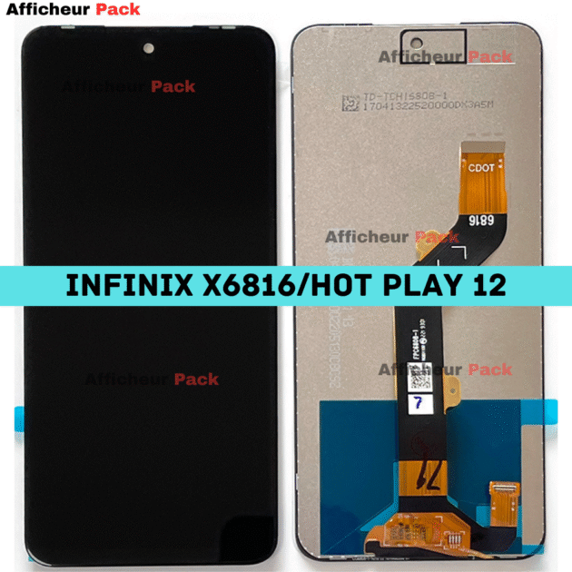 Afficheur Infinix x6816/hot PLAY 12